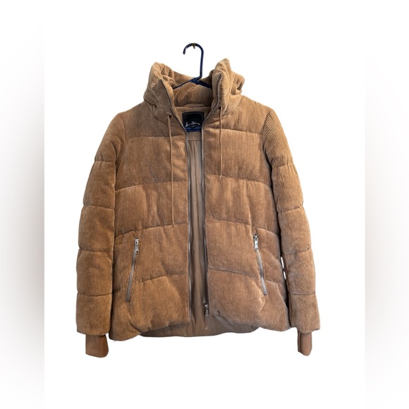 Sam Edelman Jackets & Blazers - Sam Edelman Hooded Corduroy puffer coat XS